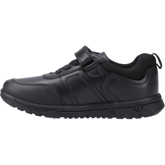 Hush Puppies Sutton Bungee Die Schwarzen Schnürschuhe Für Jungen Aus Leder - Image 4