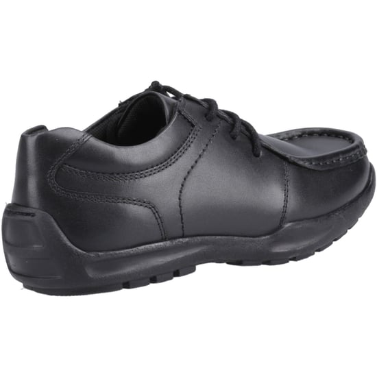 Hush Puppies Mackenzie Wallabee Die Schwarzen Schnürschuhe Für Jungen Aus Leder - Image 2