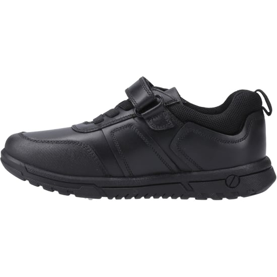 Hush Puppies Sutton Bungee Die Schwarzen Schnürschuhe Für Jungen Aus Leder - Image 4