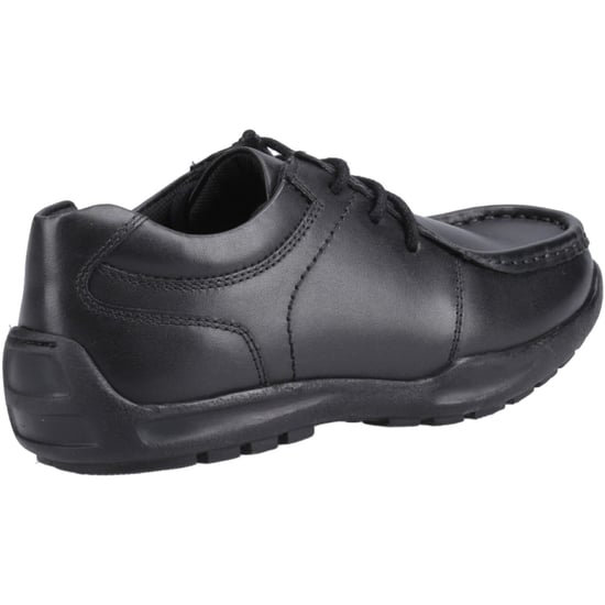 Hush Puppies Mackenzie Wallabee Die Schwarzen Schnürschuhe Für Jungen Aus Leder - Image 2
