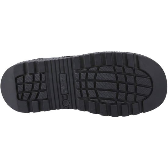 Hush Puppies Keeley Mädchenschuhe Aus Schwarzem Leder Mit Schnürung - Image 3