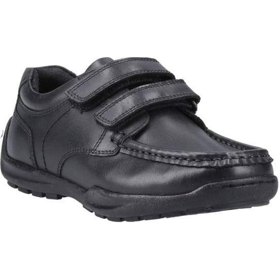 Hush Puppies Maddox Lederschuhe Für Jungen In Schwarz - Image 1