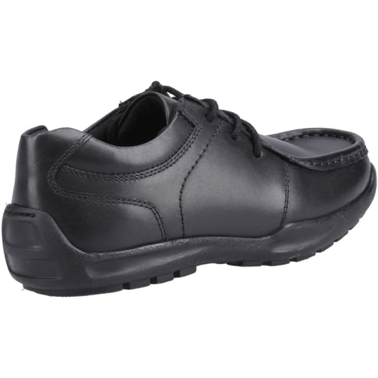 Hush Puppies Mackenzie Wallabee Die Schwarzen Schnürschuhe Für Jungen Aus Leder - Image 2
