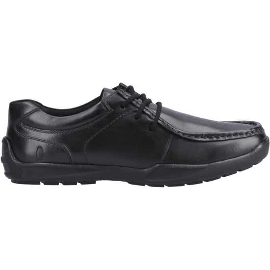 Hush Puppies Mackenzie Wallabee Die Schwarzen Schnürschuhe Für Jungen Aus Leder - Image 5