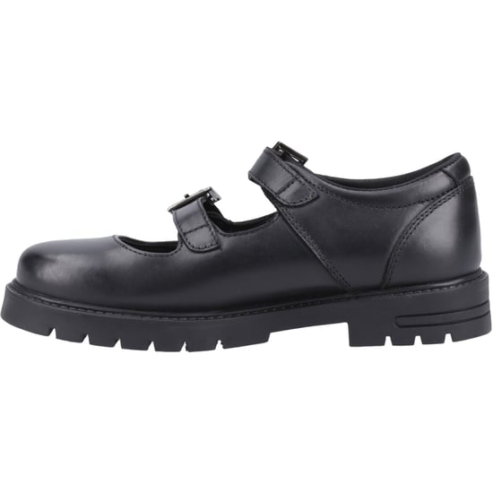 Hush Puppies Ella Senior Mädchenschuhe Aus Schwarzem Leder - Image 4