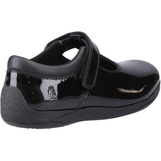Hush Puppies Caitlin T-Bar Mädchenschuhe Aus Schwarzem Leder - Image 2