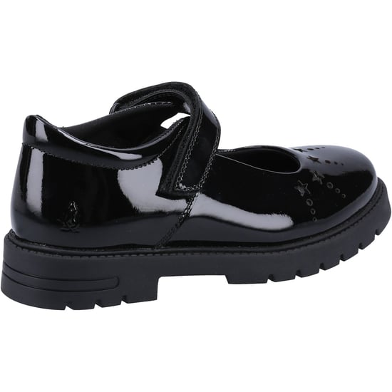 Hush Puppies Sabrina Patent SNR Mädchenschuhe Aus Schwarzem Leder - Image 2