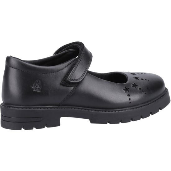 Hush Puppies Sabrina Senior Mädchenschuhe Aus Schwarzem Leder - Image 2