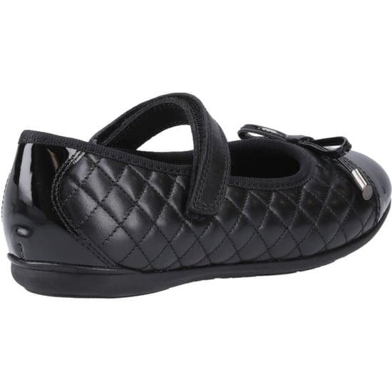 Hush Puppies Lottie Mädchenschwarze Ballettschuhe Aus Leder - Image 2
