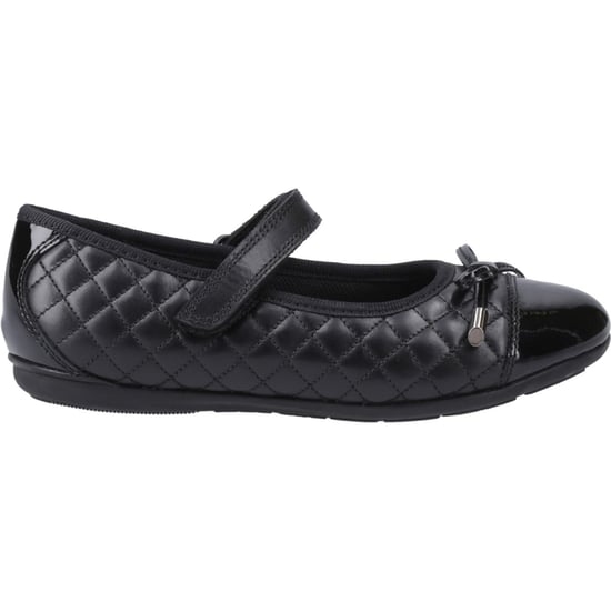 Hush Puppies Lottie Mädchenschwarze Ballettschuhe Aus Leder - Image 5