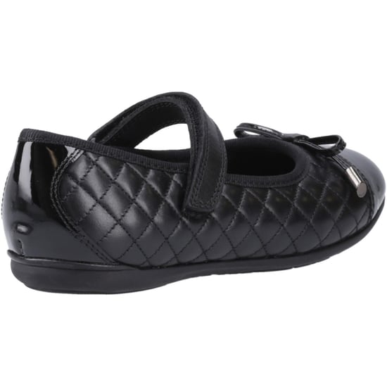 Hush Puppies Lottie Mädchenschwarze Ballettschuhe Aus Leder - Image 2