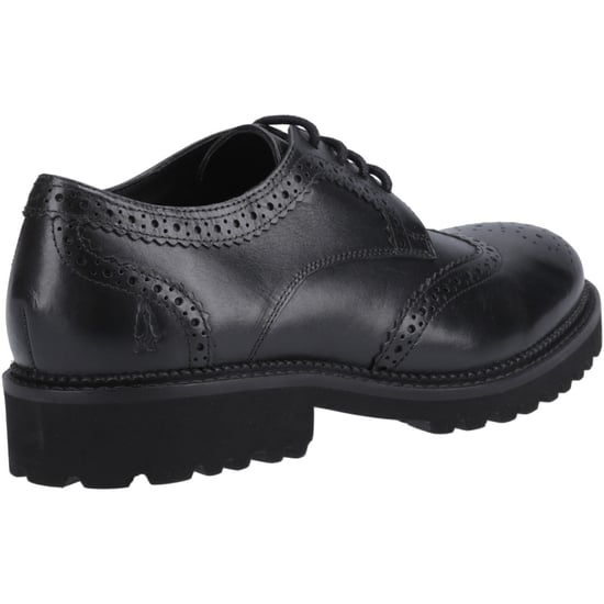 Hush Puppies Gabi Lace Up Mädchen Brogues Aus Schwarzem Leder - Image 2