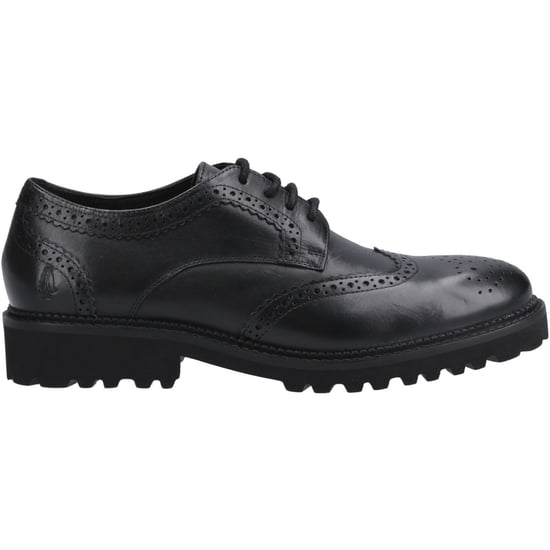 Hush Puppies Gabi Lace Up Mädchen Brogues Aus Schwarzem Leder - Image 5