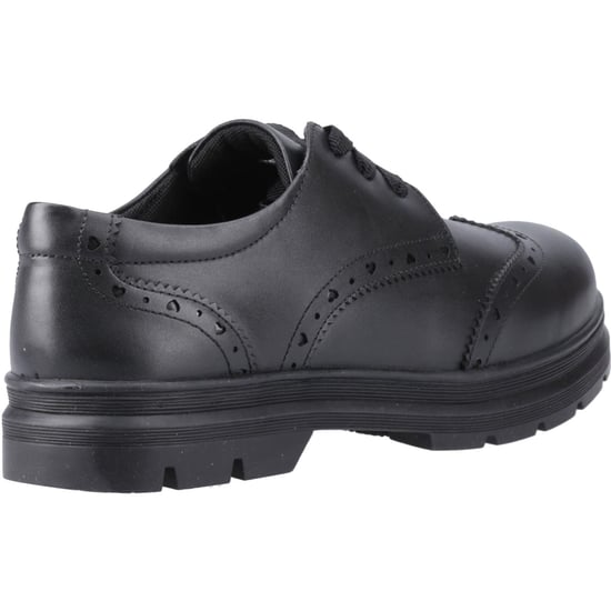 Pod Fiona Mädchen Brogues Aus Schwarzem Leder - Image 2