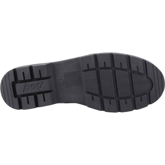 Pod Fiona Mädchen Brogues Aus Schwarzem Leder - Image 3