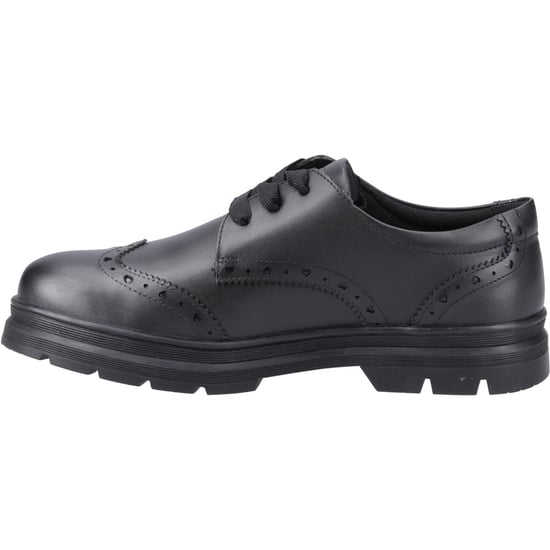 Pod Fiona Mädchen Brogues Aus Schwarzem Leder - Image 4