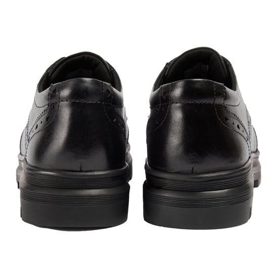 Pod Fiona Mädchen Brogues Aus Schwarzem Leder - Image 2