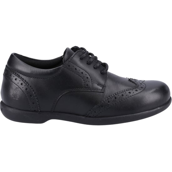 Hush Puppies Bridget JNR Mädchen Brogues Aus Schwarzem Leder - Image 4