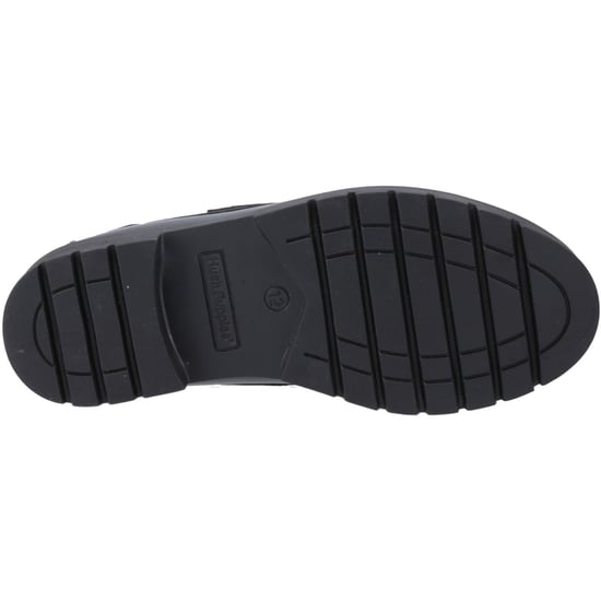 Hush Puppies Lucy Mädchenschwarze Bootsschuhe Aus Leder - Image 3