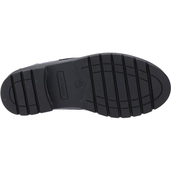 Hush Puppies Lucy Mädchenschwarze Bootsschuhe Aus Leder - Image 3