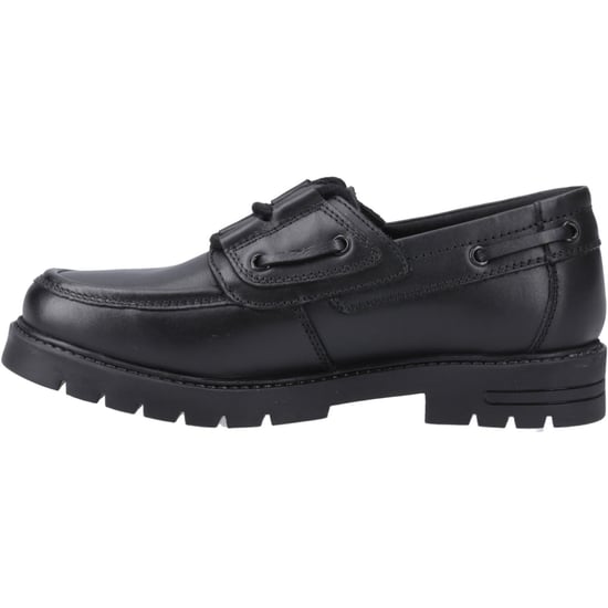 Hush Puppies Lucy Mädchenschwarze Bootsschuhe Aus Leder - Image 4