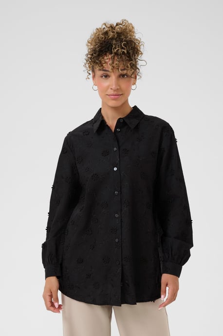 Langarm - Hemd CROlivia Loose fit black - Image 3