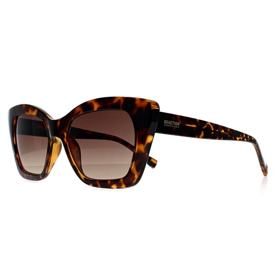 Kenneth Cole Reaction RN00009 52F Sonnenbrille mit Farbverlauf in Havanna braun - Image 2