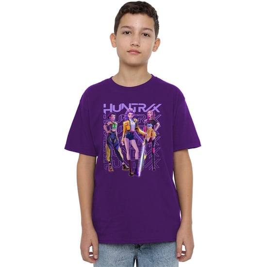 K-Pop Demon Hunters - T-Shirt für Kinder (Violett) - Image 4