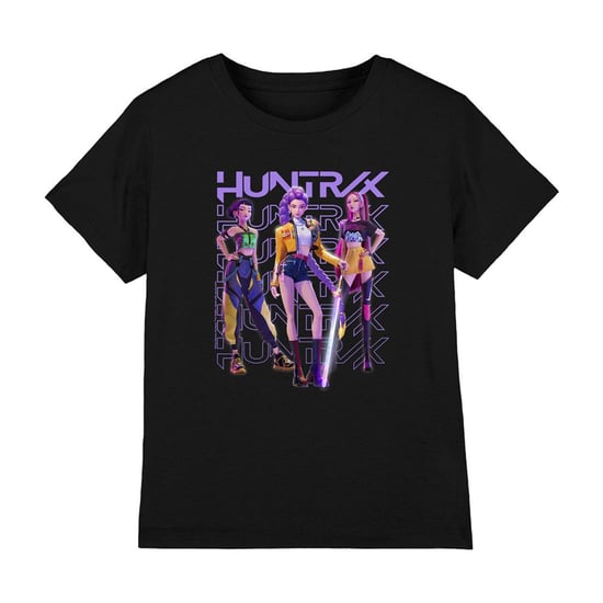 K-Pop Demon Hunters - T-Shirt für Kinder (Schwarz) - Image 1