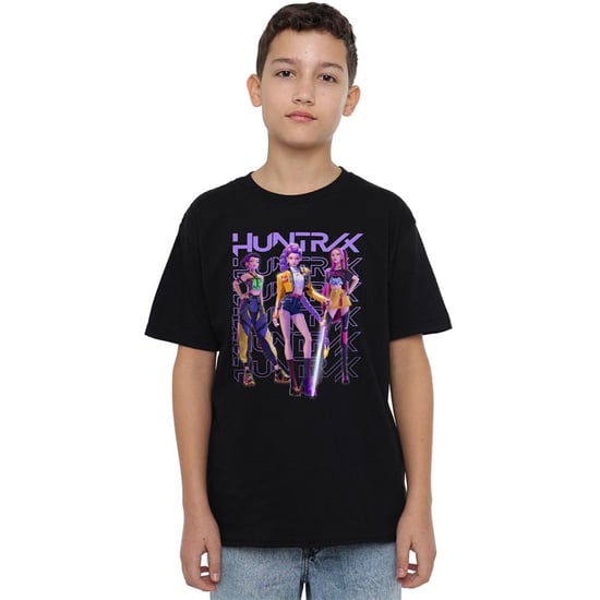 K-Pop Demon Hunters - T-Shirt für Kinder (Schwarz) - Image 4