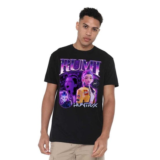 K-Pop Demon Hunters - "Huntr/X" T-Shirt für Herren/Damen Unisex (Schwarz) - Image 4