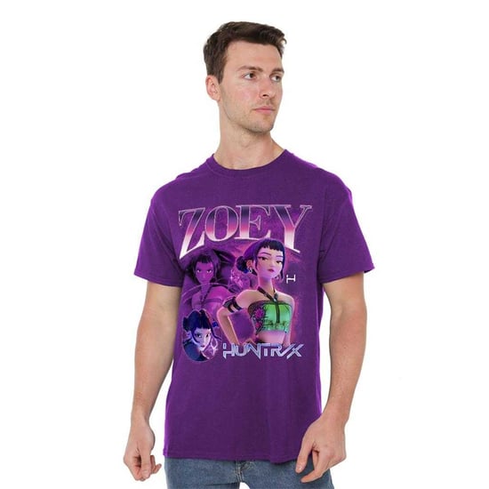 K-Pop Demon Hunters - "Huntr/X" T-Shirt für Herren/Damen Unisex (Violett) - Image 4