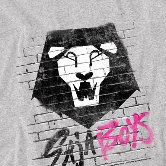 K-Pop Demon Hunters - T-Shirt für Kinder (Grau meliert) - Image 2