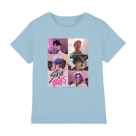 K-Pop Demon Hunters - T-Shirt für Kinder (Himmelblau) - Image 1