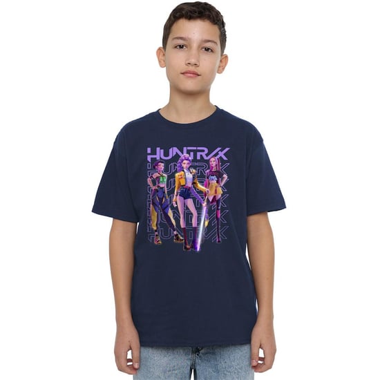 K-Pop Demon Hunters - T-Shirt für Kinder (Marine) - Image 4