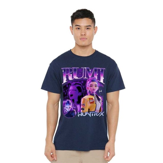 K-Pop Demon Hunters - "Huntr/X" T-Shirt für Herren/Damen Unisex (Marine) - Image 4
