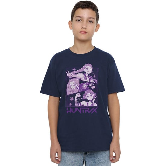 K-Pop Demon Hunters - T-Shirt für Kinder (Marine) - Image 4