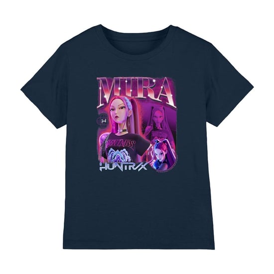 K-Pop Demon Hunters - "Huntr/X" T-Shirt für Kinder (Marine) - Image 1