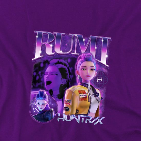 K-Pop Demon Hunters - "Huntr/X" T-Shirt für Kinder (Violett) - Image 2