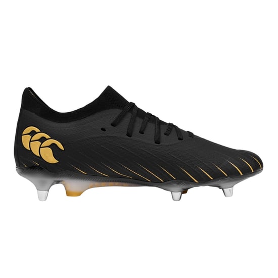 Canterbury - Herren Fußballschuhe für weichen Boden "Speed Falcon Team" (Schwarz/Gold) - Image 3