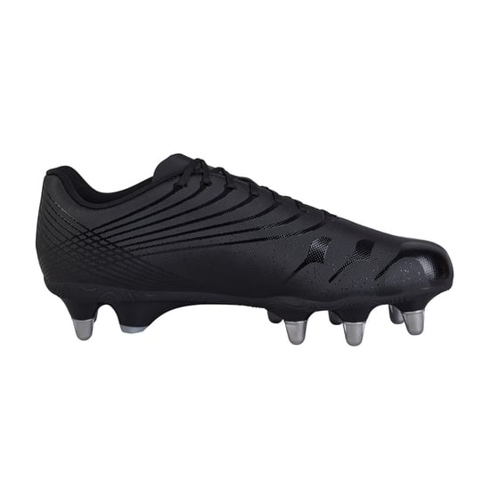 Canterbury - Herren Rugby-Stiefel für weichen Boden "Stampede Team", 2025 (Schwarz/Silber) - Image 1