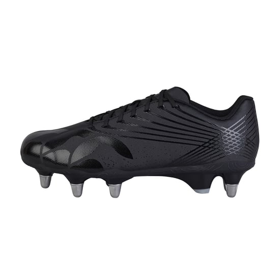 Canterbury - Herren Rugby-Stiefel für weichen Boden "Stampede Team", 2025 (Schwarz/Silber) - Image 2
