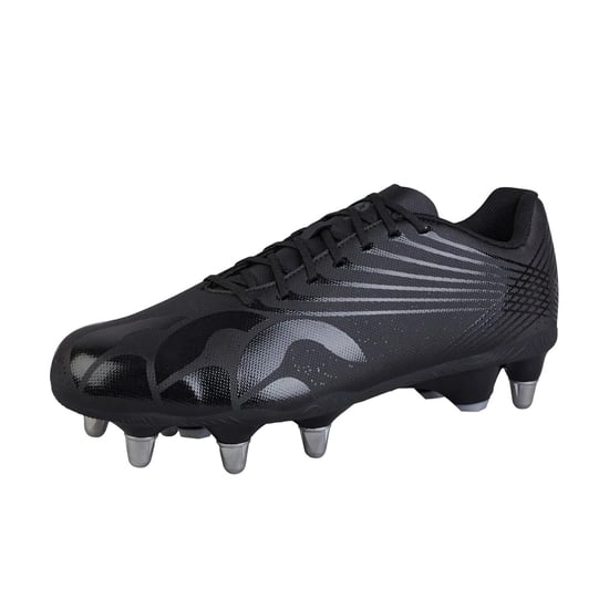 Canterbury - Herren Rugby-Stiefel für weichen Boden "Stampede Team", 2025 (Schwarz/Silber) - Image 3