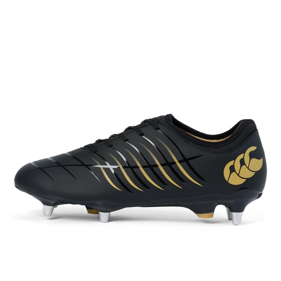 Canterbury - Herren Rugby-Stiefel für weichen Boden "Phoenix 2.0 Team" (Schwarz/Gold) - Image 1