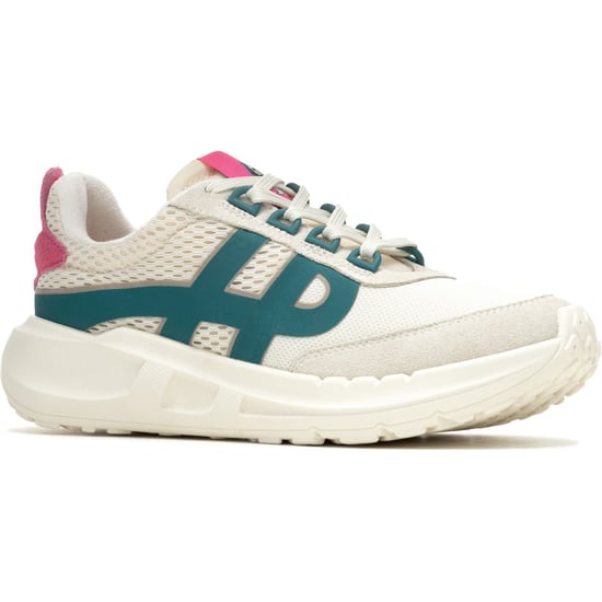 Hush Puppies Seventy8 Retro Runner Damen Wildleder Sneaker In Steinrosa - Image 1