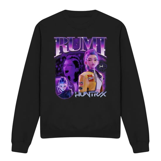K-Pop Demon Hunters - "Huntr/X" Sweatshirt für Herren/Damen Unisex (Schwarz) - Image 1