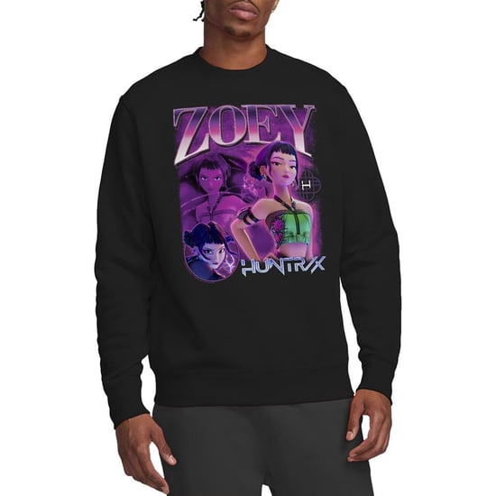 K-Pop Demon Hunters - "Huntr/X" Sweatshirt für Herren/Damen Unisex (Schwarz) - Image 5