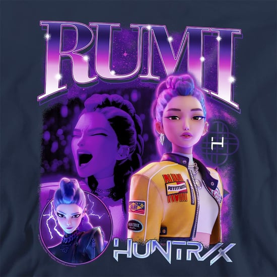 K-Pop Demon Hunters - "Huntr/X" Sweatshirt für Herren/Damen Unisex (Marine) - Image 3