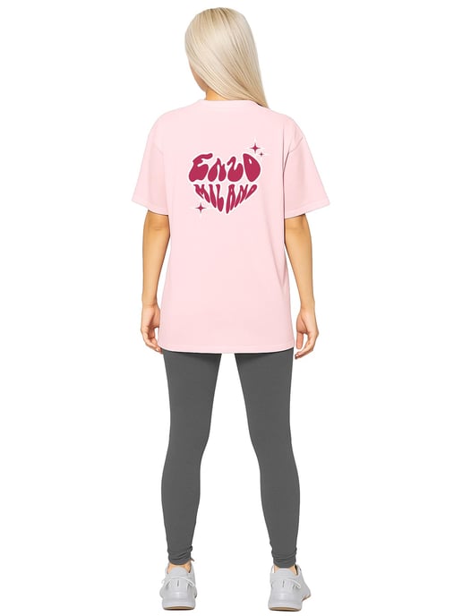 Enzo Milano | Damen Oversize-T-Shirt & Leggings Set - Image 2