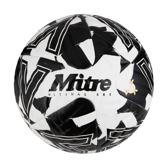 Mitre - "Ultimax One" Fußball (Weiß/Schwarz) - Image 1